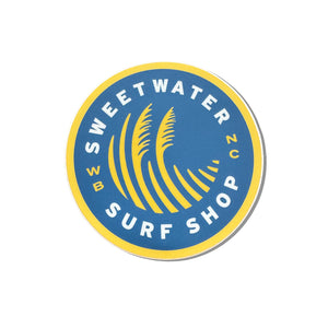 SW Sea Oat Closed Badge Sticker