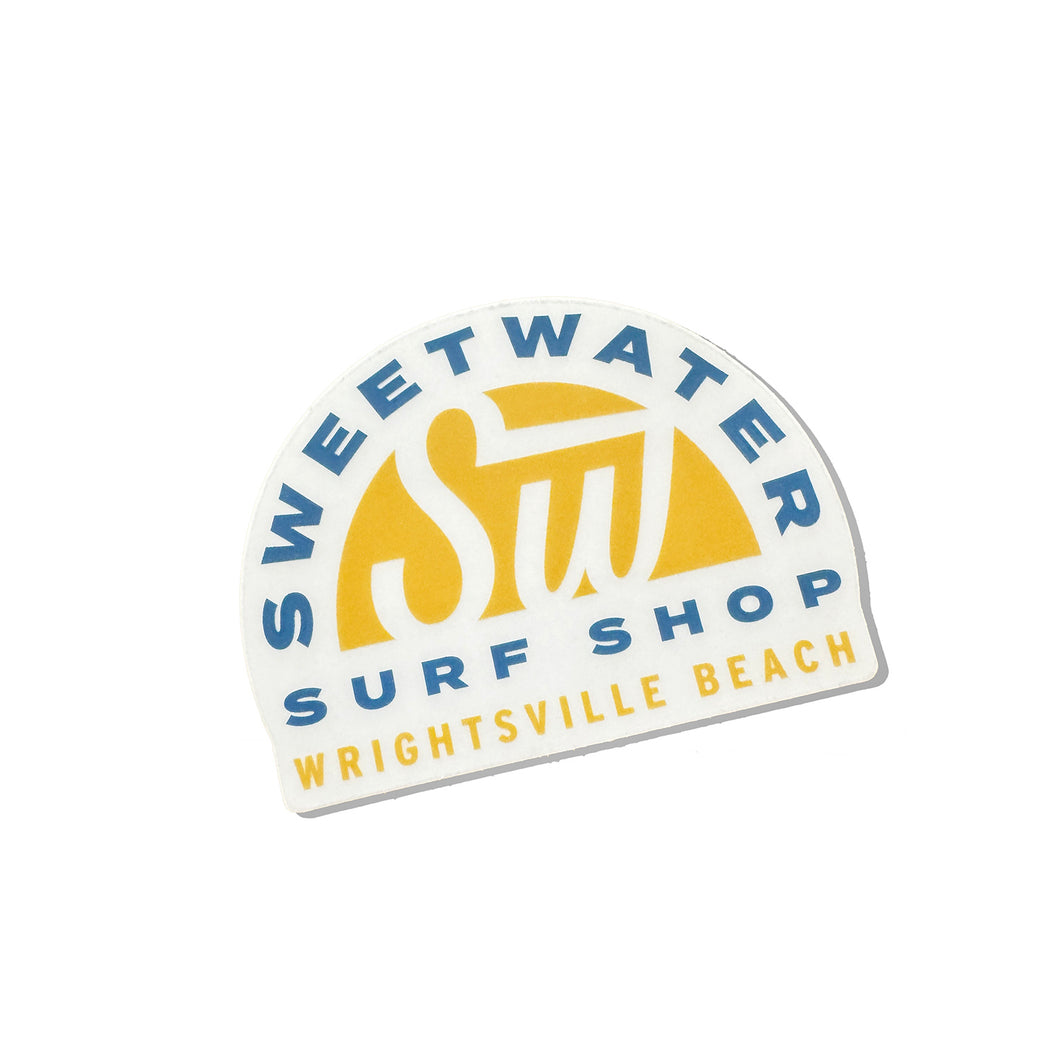 SW Sea Oat WB Black Sticker