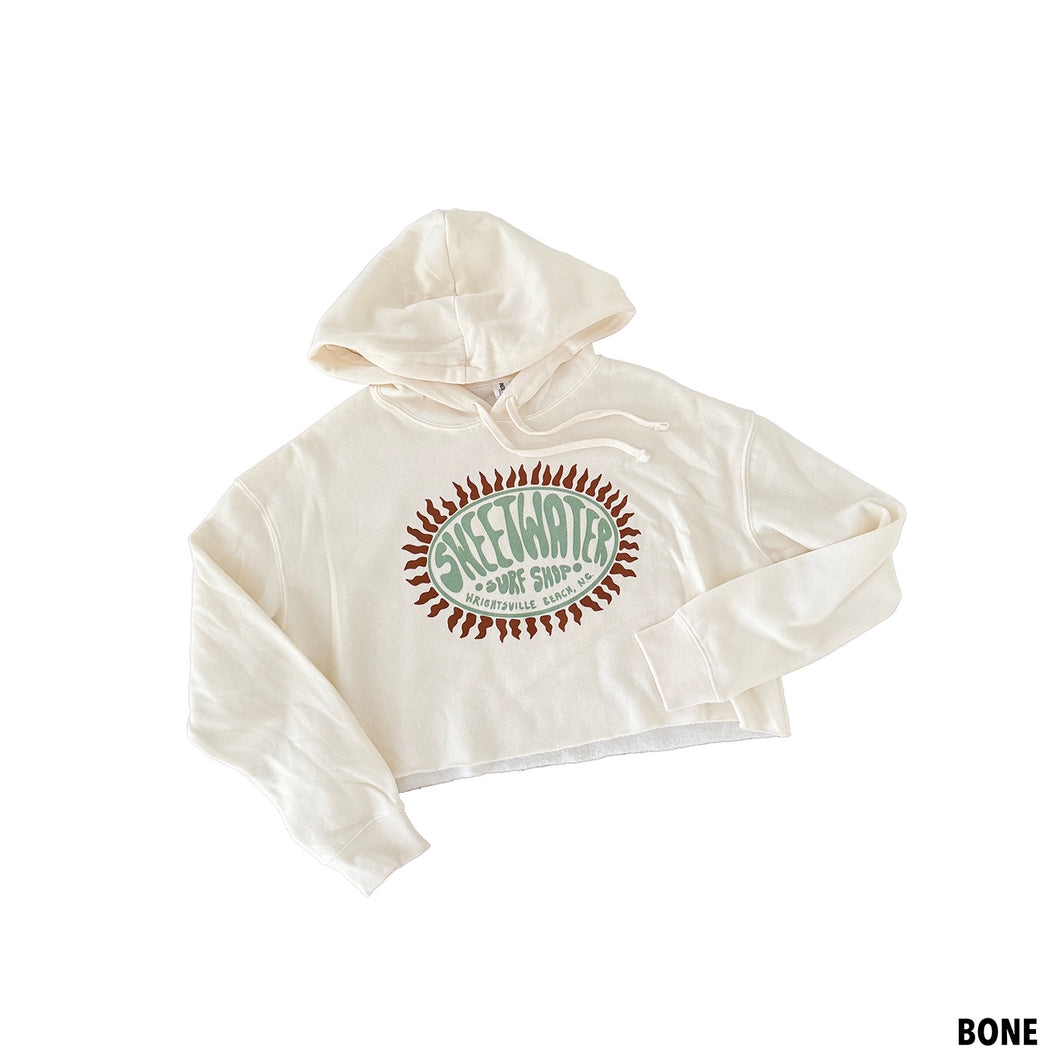 SW 90'S Sun Crop Hoodie