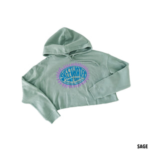 SW 90'S Sun Crop Hoodie