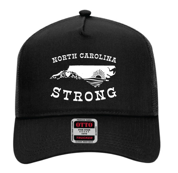 NC Strong Foamie Hat Black